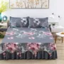 (Giường váy + gối) không trượt bedspread ba mảnh chúa Hàn Quốc trải giường giường váy bedspread Simmons bảo vệ tay áo Li - Trải giường thảm giường ngủ