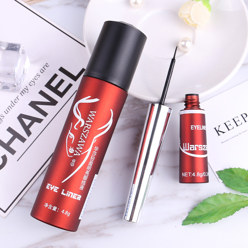 Topica eyeline liquid female waterproof eyeline speed dry without dizziness soft head soft head soft hair bottle liquid