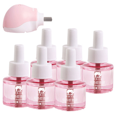 红色小象电热蚊香液无味婴儿孕妇儿童专用宝宝防驱蚊用品室内无毒