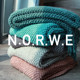 Bedside blanket Nordic hotel bed and breakfast decorative blanket sofa blanket solid color sofa blanket air conditioning blanket knitted blanket cover blanket spring