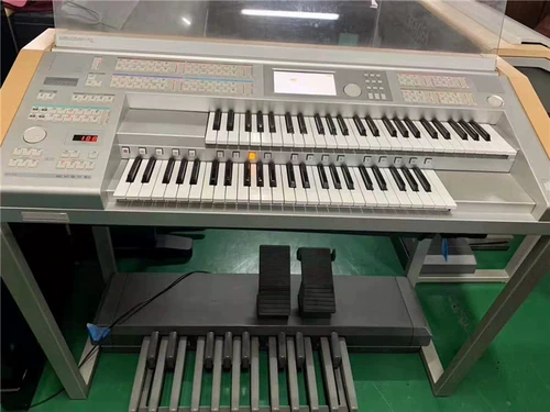 Yamaha, двухрядный японский оригинальный импортный двухэтажный синтезатор, умный электронный орган