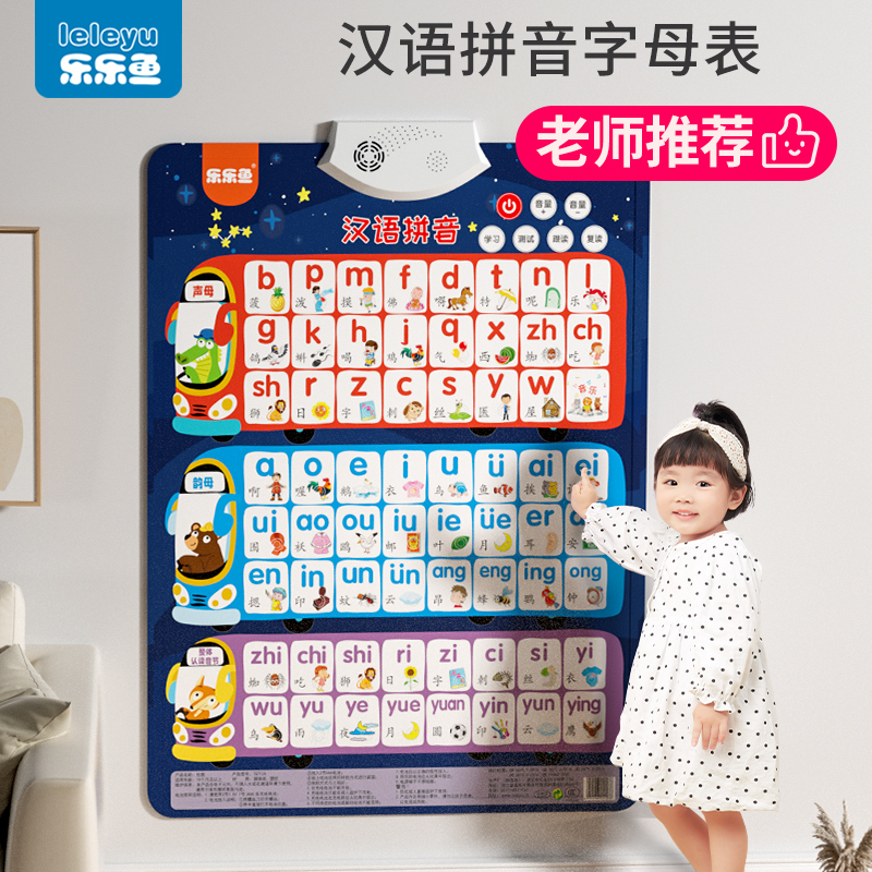 Hanyin Pinyin Alphabet wall sticker first grade special spell-reading training study theorizer young and small bridging sound wall chart-Taobao