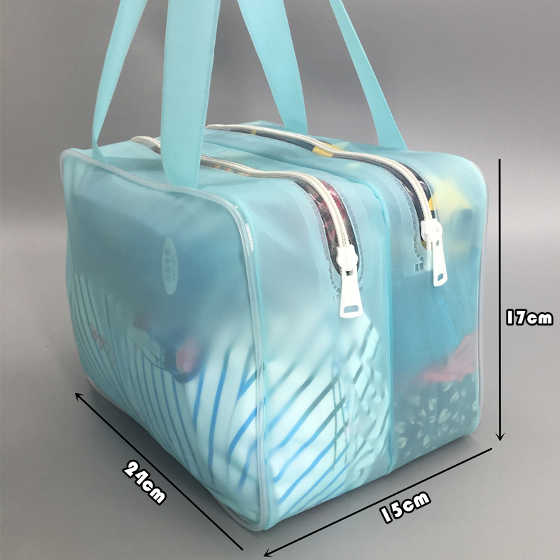 Dry Wet Separation Bag Swimming Bag Male Student Wash Bag Oversized Carry-on Adult Special Trumpet Large Transparent Light Weight