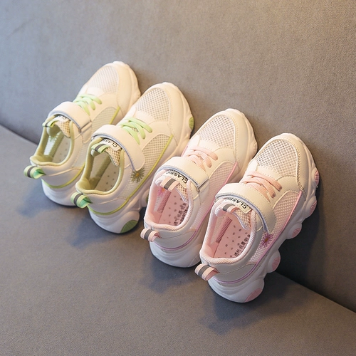 Туфли, летняя сетчатая детская спортивная обувь, 2020, подходит для подростков, популярно в интернете