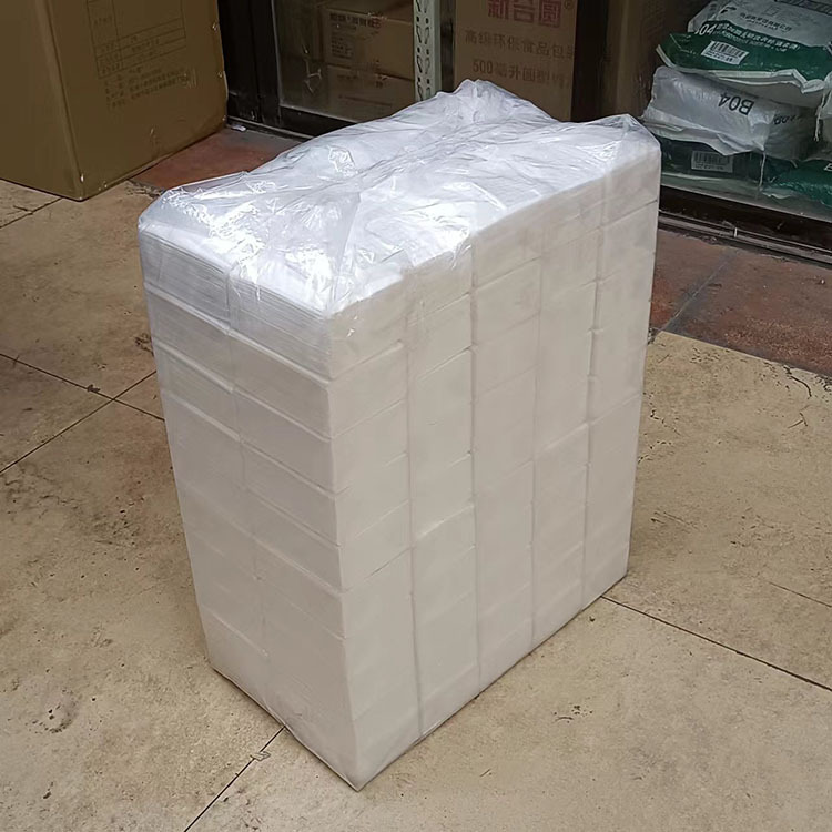 100 Packs Jiangsu, Zhejiang, Shanghai, and Anhui  Tissue Paper, White Wood Pulp Tissue Paper, Clearance Sale, Whole Box, Commercial Use, Cheap, for Restaurants and Dining Establishments