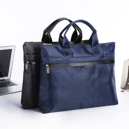 杰利 Бизнес-ноутбук для папок, барсетка для документов, вместительная и большая сумка подходит для мужчин и женщин, бизнес-версия