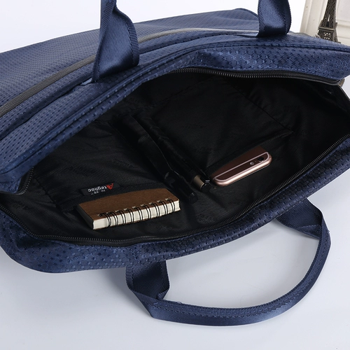 杰利 Мужская тканевая портативная барсетка для папок с молнией, делается под заказ