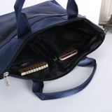 杰利 Бизнес-ноутбук для папок, барсетка для документов, вместительная и большая сумка подходит для мужчин и женщин, бизнес-версия