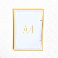 A4 Желтая подходящая железная магнитная панель