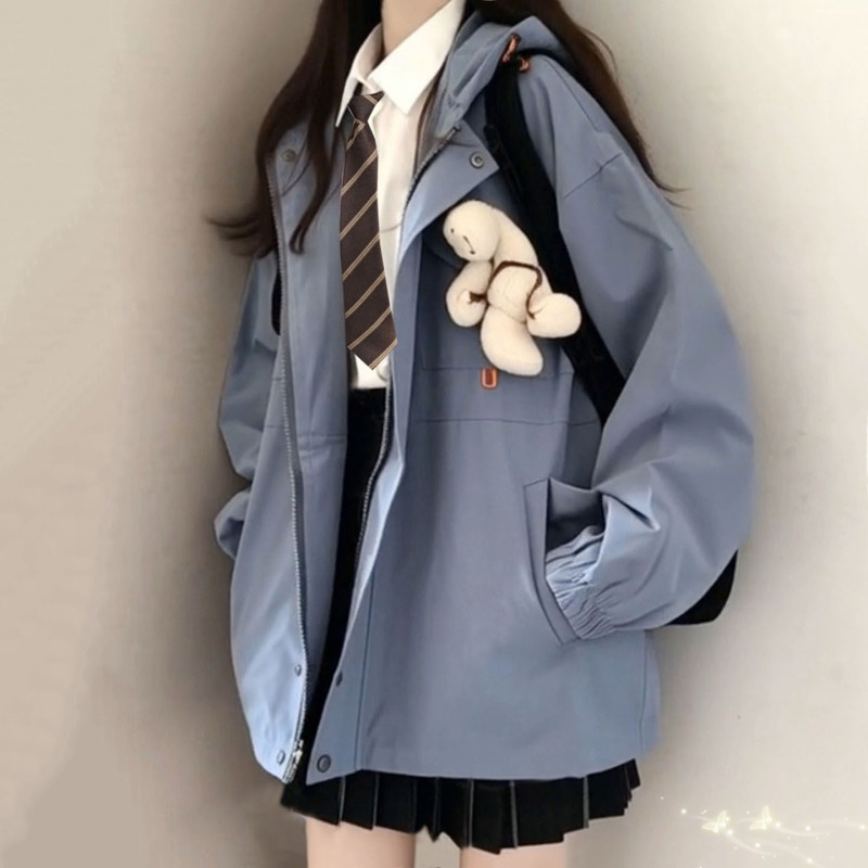 2026 Trendy Trench Coat for Women, Unique and Beautiful, Super Stylish Jacket for Petite Women, Korean-Style Windbreaker 2026 Trendy Trench Coat for Women, Unique and Beautiful, Super Stylish Jacket for Petite Women, Korean-Style Windbreaker