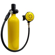 Diving respirator first-level pressure reducing valve 20mpa diving cylinder 1L portable equipment scuba snorkeling equipment