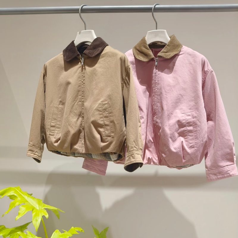 Color-Blocked Lapel Jacket, New Children's Clothing 2026 Autumn Jacket, Boys' and Girls' Outerwear Cardigan Top Color-Blocked Lapel Jacket, New Children's Clothing 2026 Autumn Jacket, Boys' and Girls' Outerwear Cardigan Top