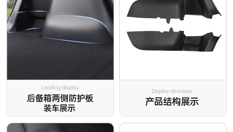 Suitable for the New Version of Tesla Modely/Yl Interior Tpe Floor Mats, a Full Set of Protective Accessories, New Car Floor Mat Modifications