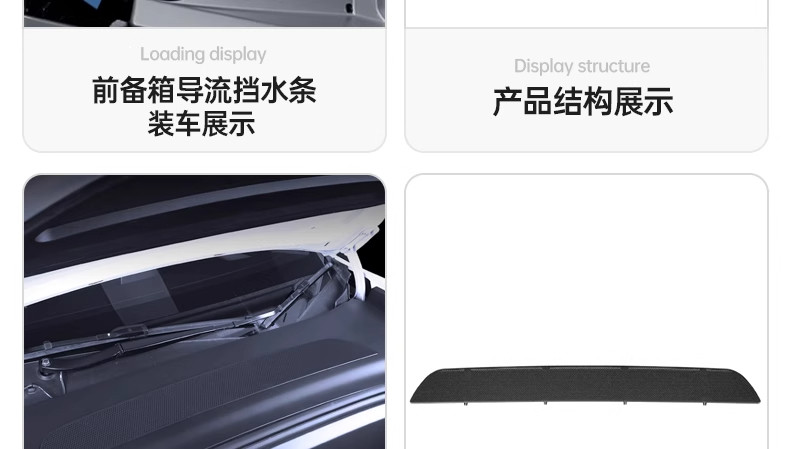 Suitable for the New Version of Tesla Modely/Yl Interior Tpe Floor Mats, a Full Set of Protective Accessories, New Car Floor Mat Modifications