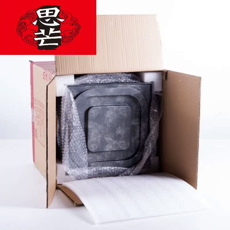 Thinking mans righteousness series square big tea tins capacity 1325 smooth entrance of ten catties food metal tin box packing