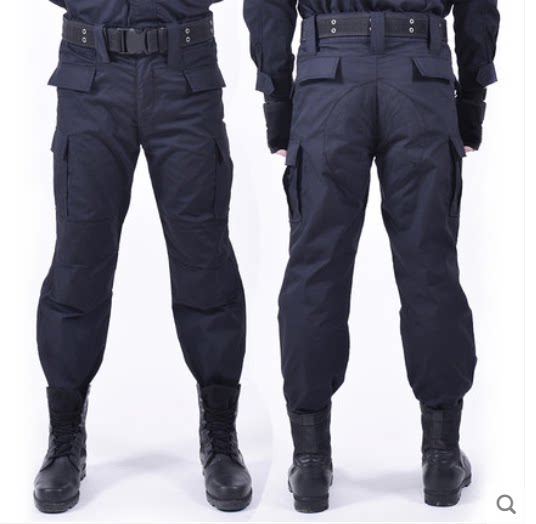 Security Combat Training Suit Pants Black Mesh For Training Pants Men And Women Special Soldiers Summer Tactical Duty Pants Plus Fat Increase