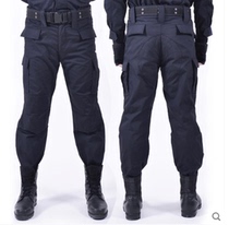 Security training pants black grid training pants for men and women special forces summer tactical duty pants fat increase