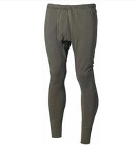 German tactical outdoor equipment MFH olive green BW cotton autumn and winter towel bottom thickened warm velvet pants long johns