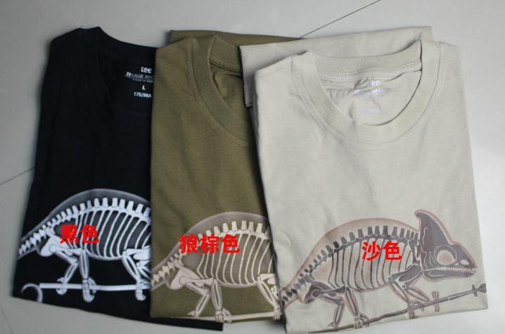 Helikon Polish military-industrial Tactical Brand Summer chameleon Skull Printed Pure Cotton Casual Short Sleeve T-shirt