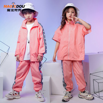 Childrens Street Dance Set Boys Hip Hop Show Tide 2020 Summer New hiphop Girls Jazz Dance Dance