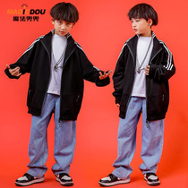 Childrens Street Dance Set Boys Summer Coats 2020 New Products Hip Hop Girls Korean Fashion Fashion Women