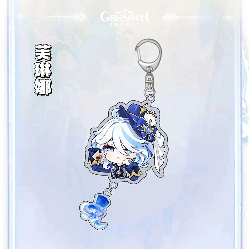 Genshin Impact, keychain, cute backpack accessory, Birthday gift