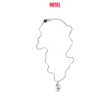 DIESEL для мужчин и женщин в одном стиле, 25 новых модных кулонов OVAL D, ожерелье DX134200DJW