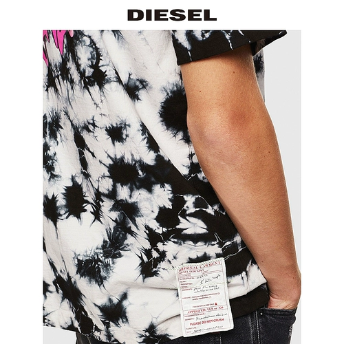 Diesel Летняя трендовая ретро футболка с коротким рукавом, 2020