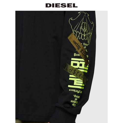 Diesel Трендовый лонгслив с капюшоном для отдыха