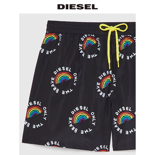 Diesel Серия капсулы гордости мужской печатный плавание повседневные шорты 00skzj0dazu