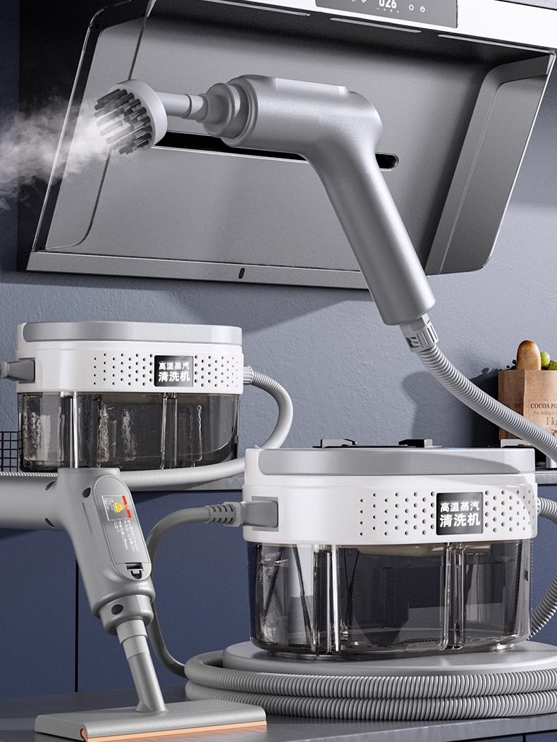 High-Temperature and High-Pressure Steam Cleaning Machine for Household Use, Small Kitchen Range Hood, Home Appliance Disinfection, Air Conditioner Multi-Functional Cleaning Machine