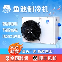Yulijian fish tank refrigerator frequency conversion constant temperature seafood chiller freshwater aquaculture fish pond water cooling all-in-one machine