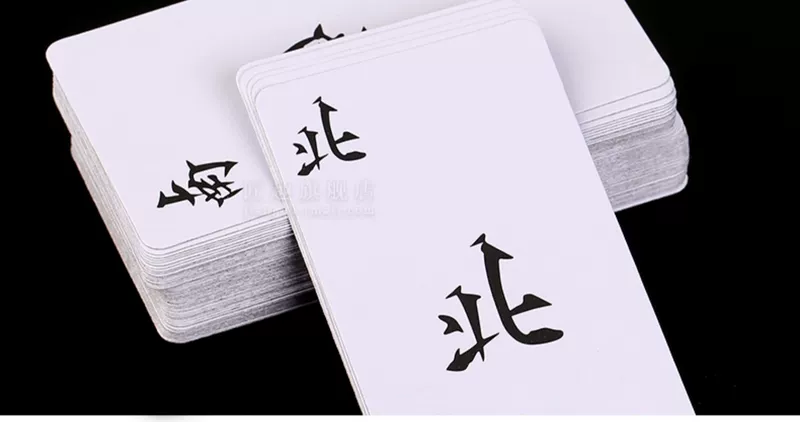 Thợ thủ công hoạt hình sáng tạo mạt chược solitaire lưới dài màu đỏ rung âm thanh với cùng một đoạn mạt chược trò chơi bài poker - Các lớp học Mạt chược / Cờ vua / giáo dục