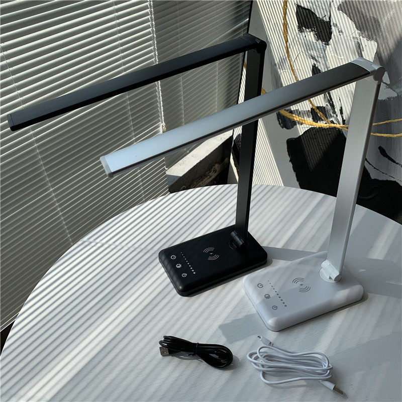 Colostomas is so cool with wireless charging to read, study work entertainment lighting touch and eye control eye table light