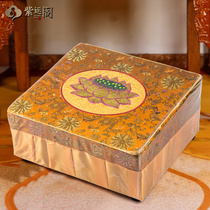 Ziyun Pavilion solid wood worship mat kneeling mat in front of the Buddha worship stool worship mat household kowtow mat kneeling worship mat worship chair Buddhist supplies