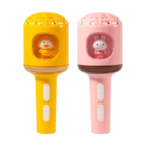 Childrens toy wireless microphone sound as an echo microphone early to teach the singing machine baby girl KarokZY
