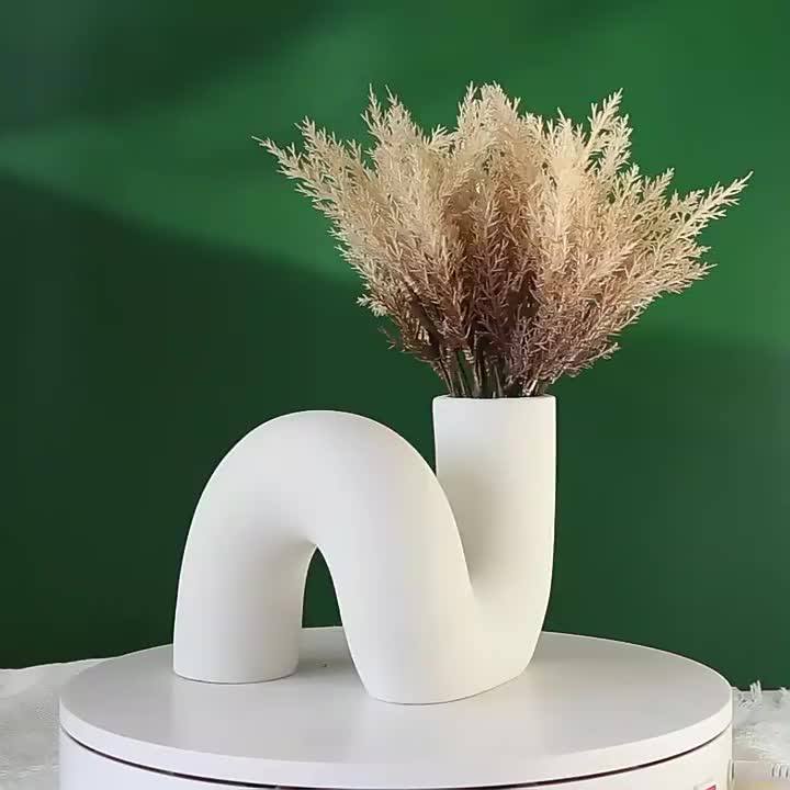 Modern Desk Ceramic Vase For Luxury Room Flower Vase Decoration Home