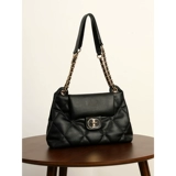 Цепь, сумка через плечо, сумка на одно плечо, изысканный стиль, на цепочке