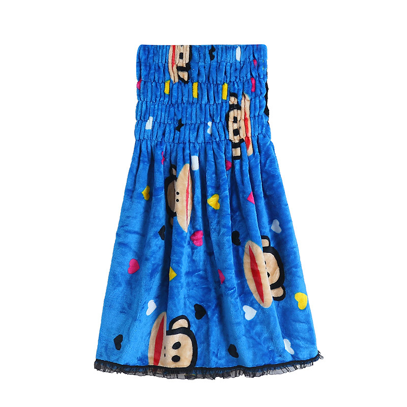 Трансграничная торговля, демисезонный сексуальный фланелевый топ без лямок, банный халат 