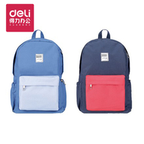 Duli schoolbag 69452 shoulder schoolbag leisure trend campus travel backpack Junior High School male and female students