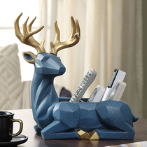 Into the door shoe cabinet creative storage Nordic living room debris desktop remote control key finishing box ornaments