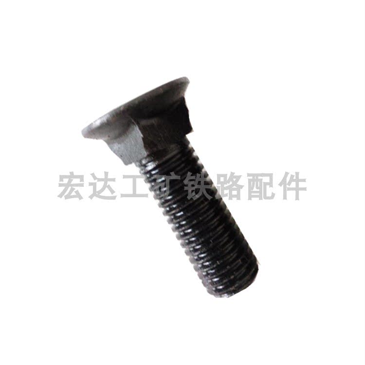 GB10 plow tip Silk 8 8 high strength Sink Square Neck Screw Farm Machinery Special Bolt 16 * 60 spot supply