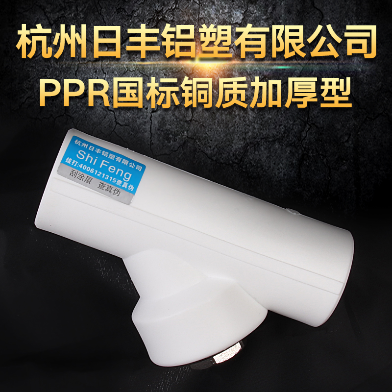 Hangzhou Zhifeng Aluminum Plastics Co., Ltd. 20 25 32PPR filter Y-type filter ppr water pipe fittings