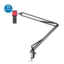 Desktop cantilevered universal bracket multifunctional lifting foldable phone live industrial maintenance bracket