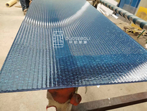 Hot melt color gradient sandwich art glass screen Changhong glass entrance Living room partition Light luxury modern simplicity