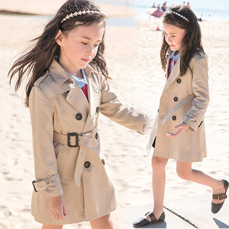 Girls'dress coat Yang Yang Yang Yang Young Young Young Young 2022 new autumn and winter children's Spring and Autumn Han Edition