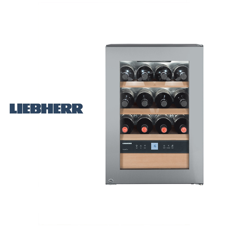 LIEBHERR Liebherr 56-litre GrandCru freestanding wine cabinet WKes653