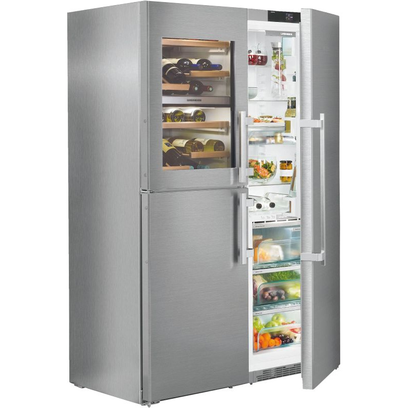 LIEBHERR 740 liters fridge with wine cabinet SBSes8486 (SWTNes4265 SKBes4360)