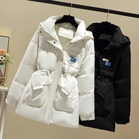 Дизайнерский пуховик, куртка с пухом, тренд сезона, 2024 года, европейский стиль