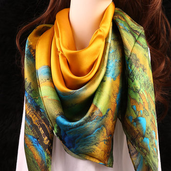 Silk bridge spring and autumn hand-rolled 100% mulberry silk